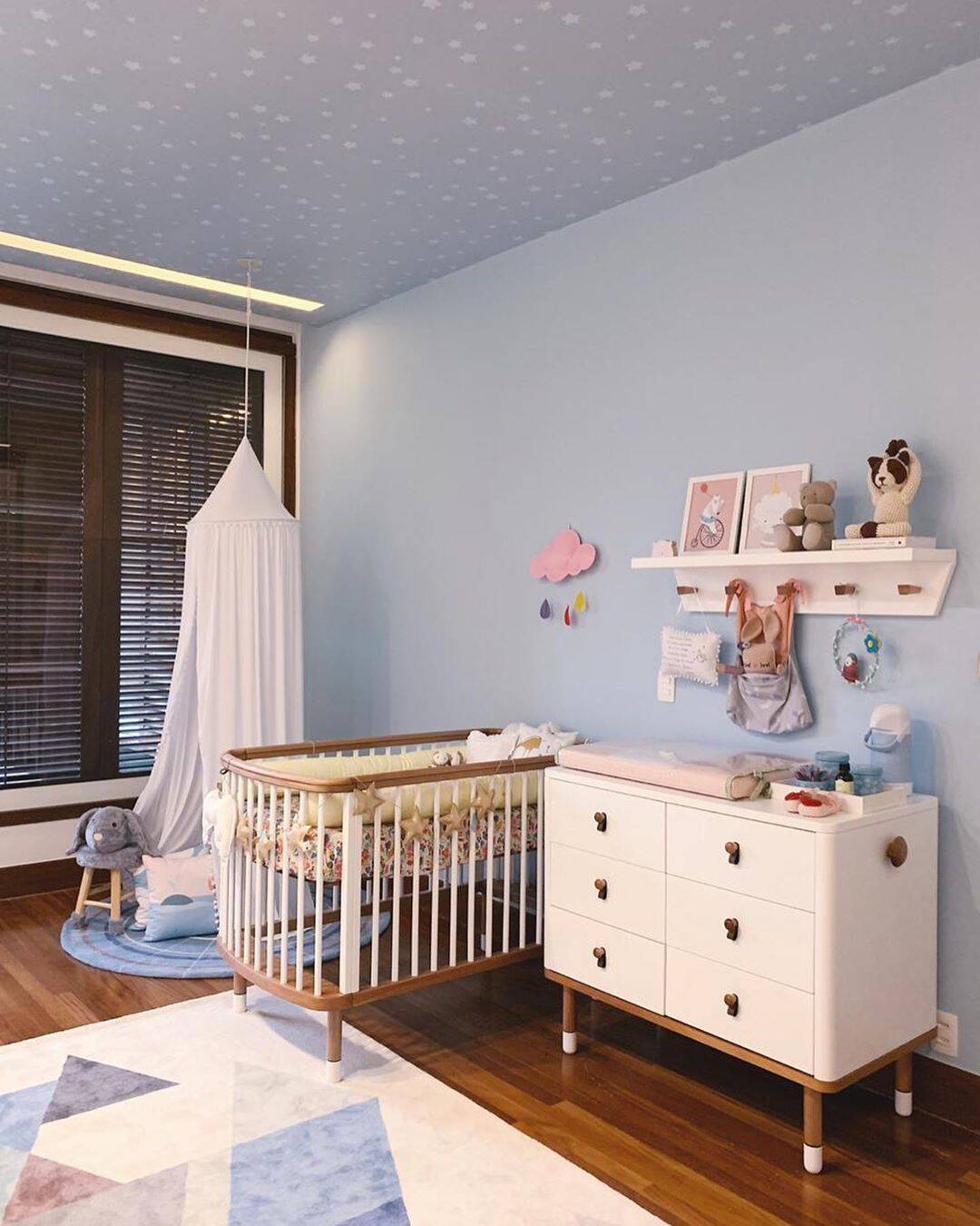 Detalhes do quarto da filha de Tatá Werneck. Foto: Reprodução/Instagram/@tatawerneck