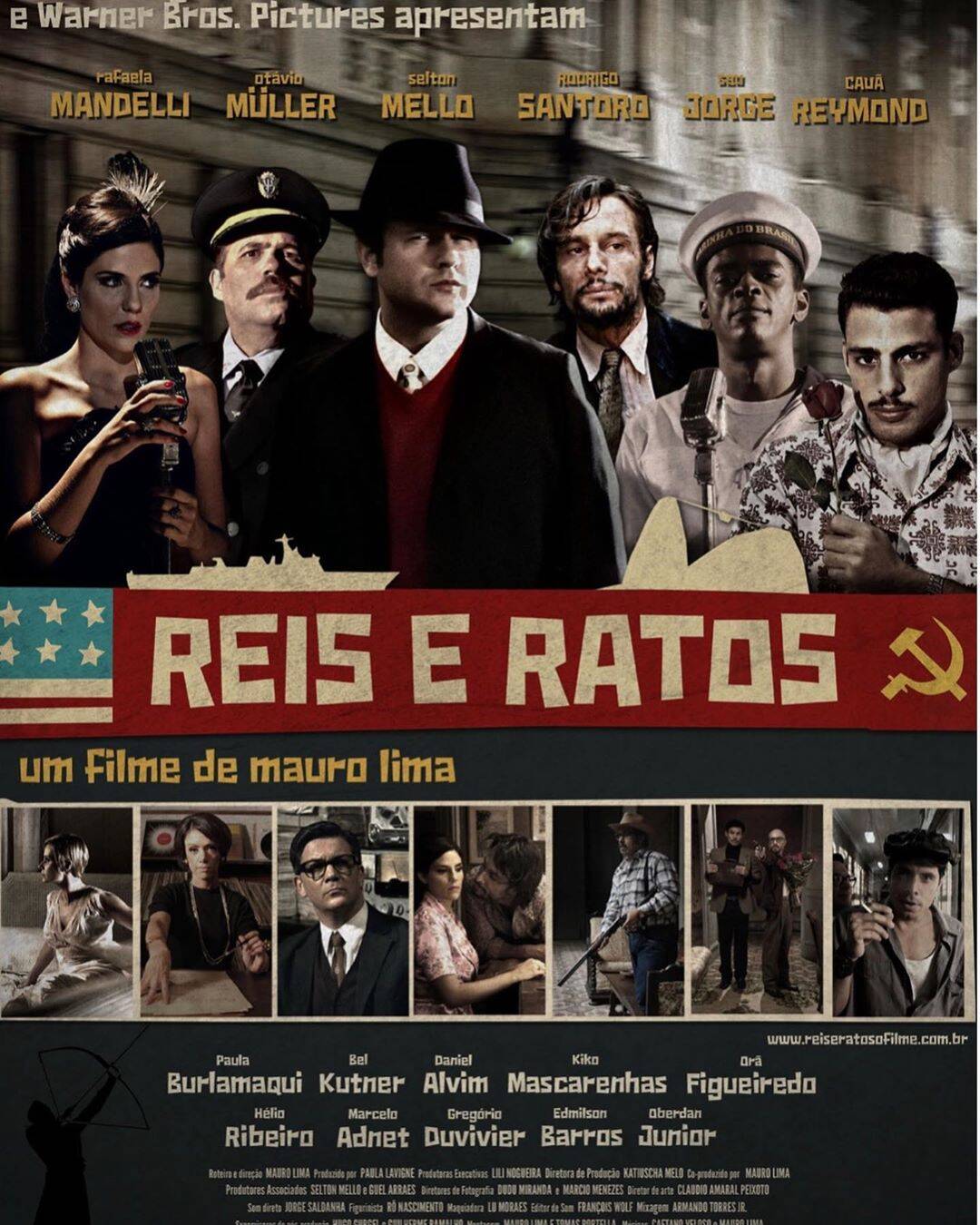 Cartazes de filmes nacionais. Foto: Reprodução