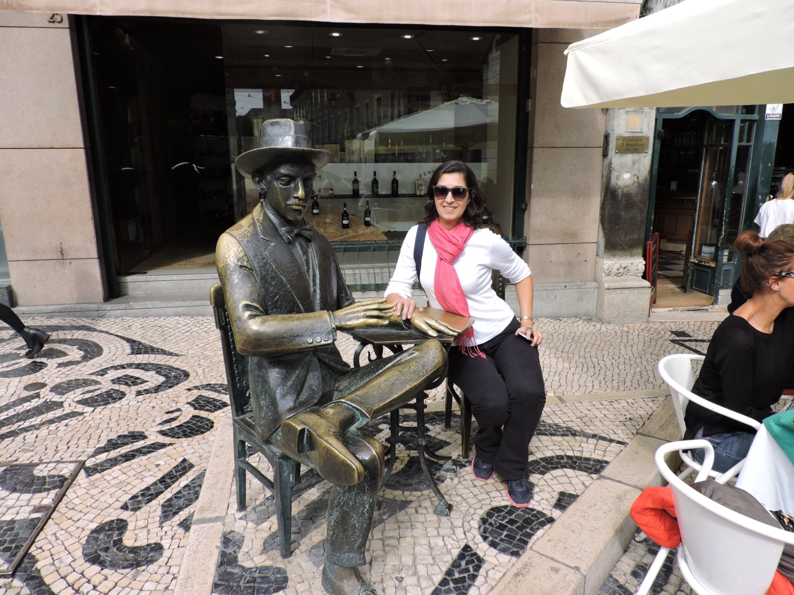 Mariana em Lisboa, Portugal Reprodução/Arquivo pessoal