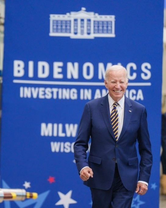 A idade de Biden também é outro item de desconfiança entre os entrevistados. Aos 80 anos, muitos eleitores desconfiam da capacidade para um segundo mandato.  Reprodução: Flipar