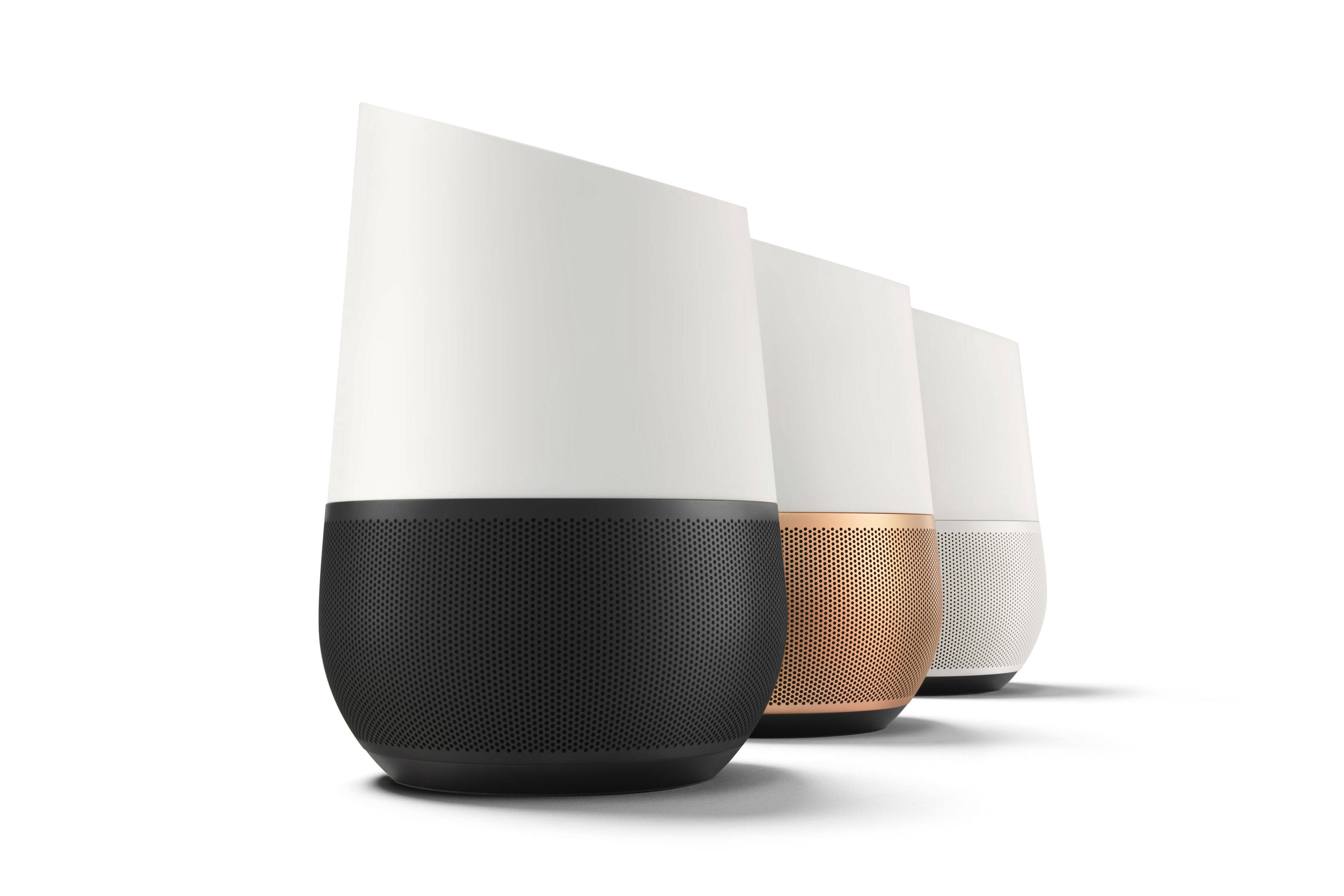 Google Home ganhou novas cores e deve ser vendido por R$ 129 nos EUA. Foto: Divulgação/Google