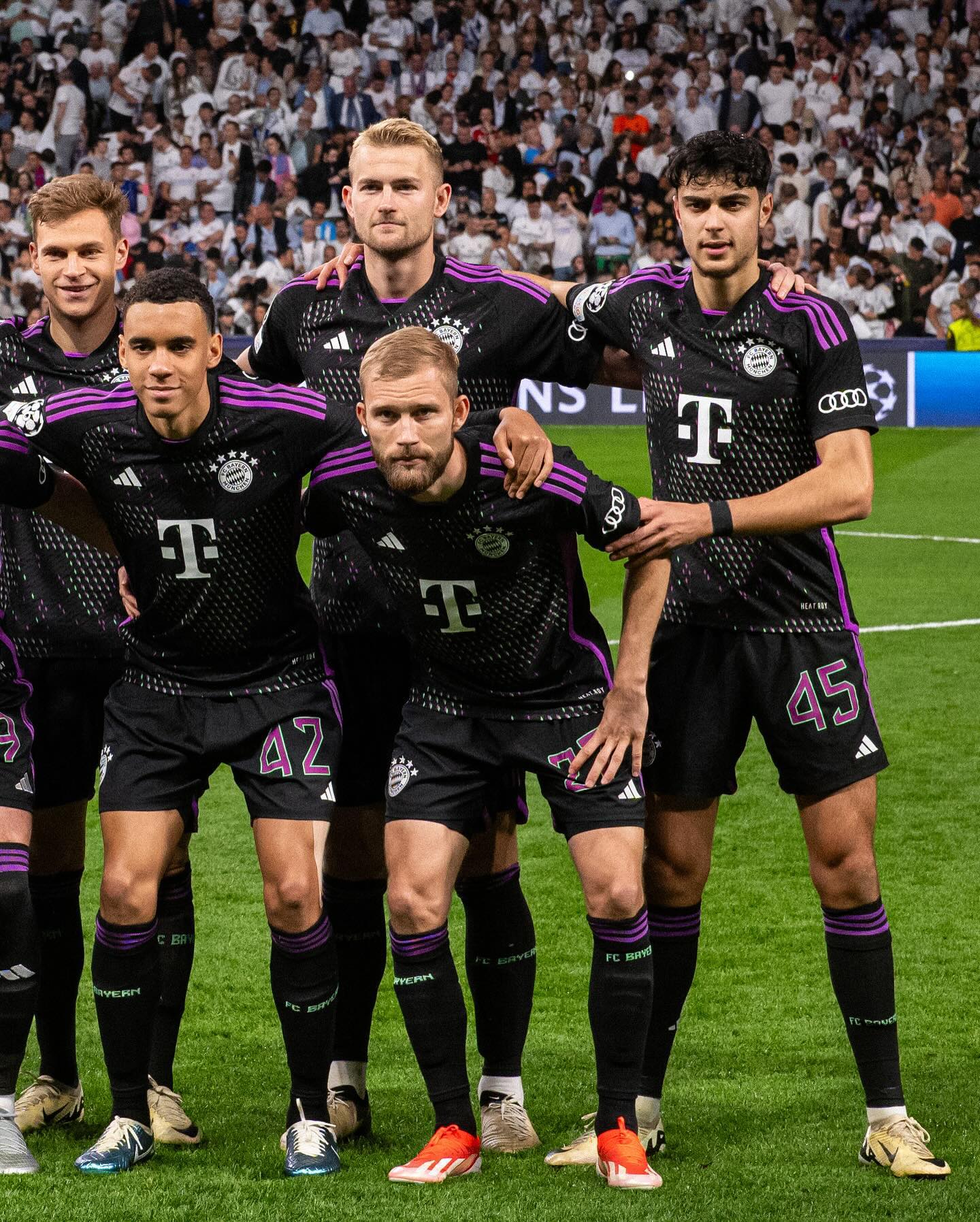 Real Madrid x Bayern de Munique Reprodução / Instagram