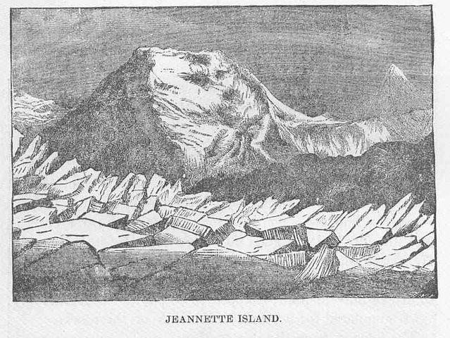 No trajeto, em 1881, eles descobriram uma ilha que até então não tinha sido mapeada. Sua existência, no entanto, já foi questionada devido a relatos conflitantes e dificuldades de localização em expedições posteriores.  Reprodução: Flipar