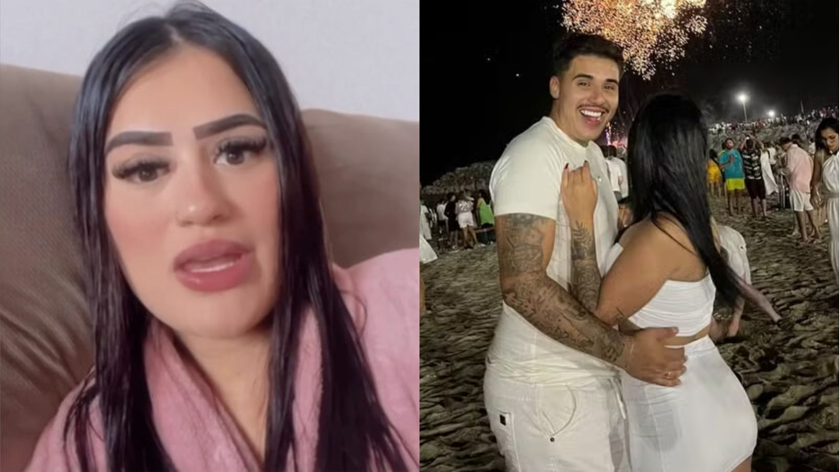 Rayne Souza e Pedro, do 'BBB 26'. Foto: Reprodução/ Instagram