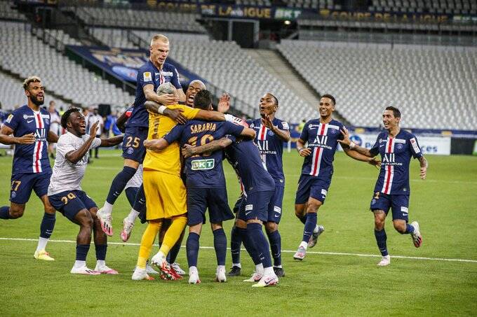 PSG campeão. Foto: Twitter