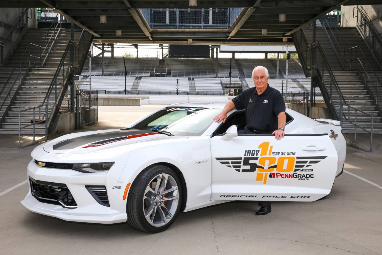 Chevrolet Camaro SS estará na edição número 100 das 500 Milhas de Indianápolis. Foto: Divulgação