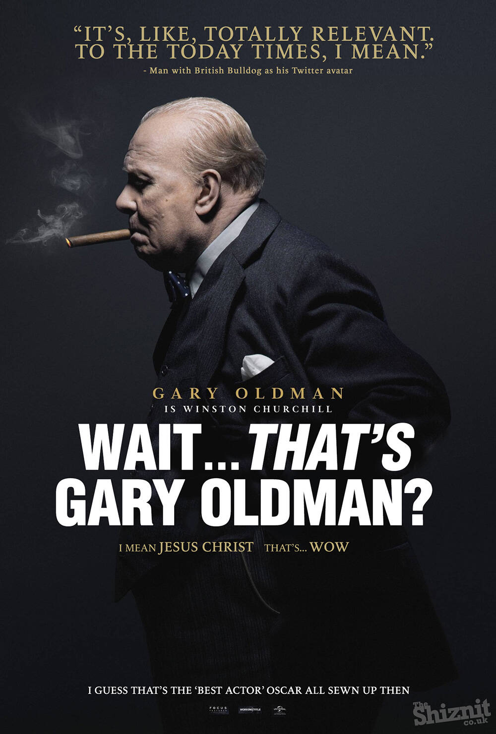 "Espera, esse é o Garry Oldman? Quer dizer, Jesus Cristo, wow". Foto: Divulgação