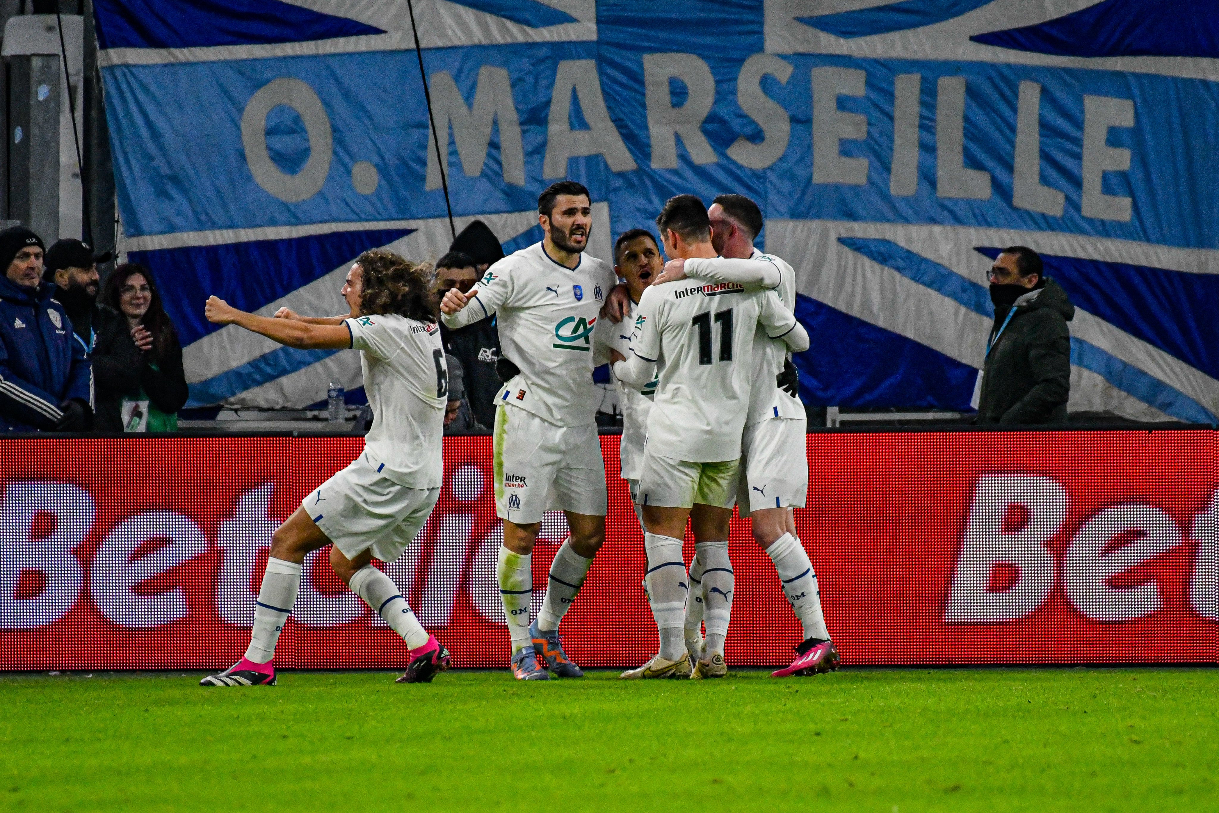 Marseille x PSG. Foto: Reprodução/Twitter - 08.02.23