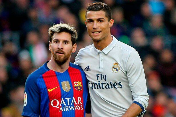 Messi e Cristiano Ronaldo. Foto: La Liga