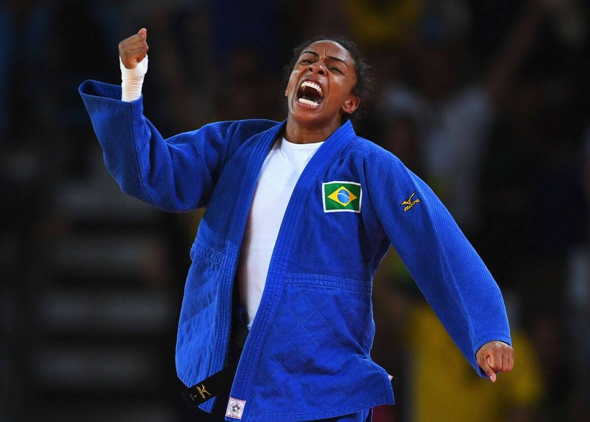 Erika Miranda chegou à repescagem, mas acabou derrotada e o Brasil fica mais um dia sem medalha no judô. Foto: Reprodução/Jogos Olímpicos