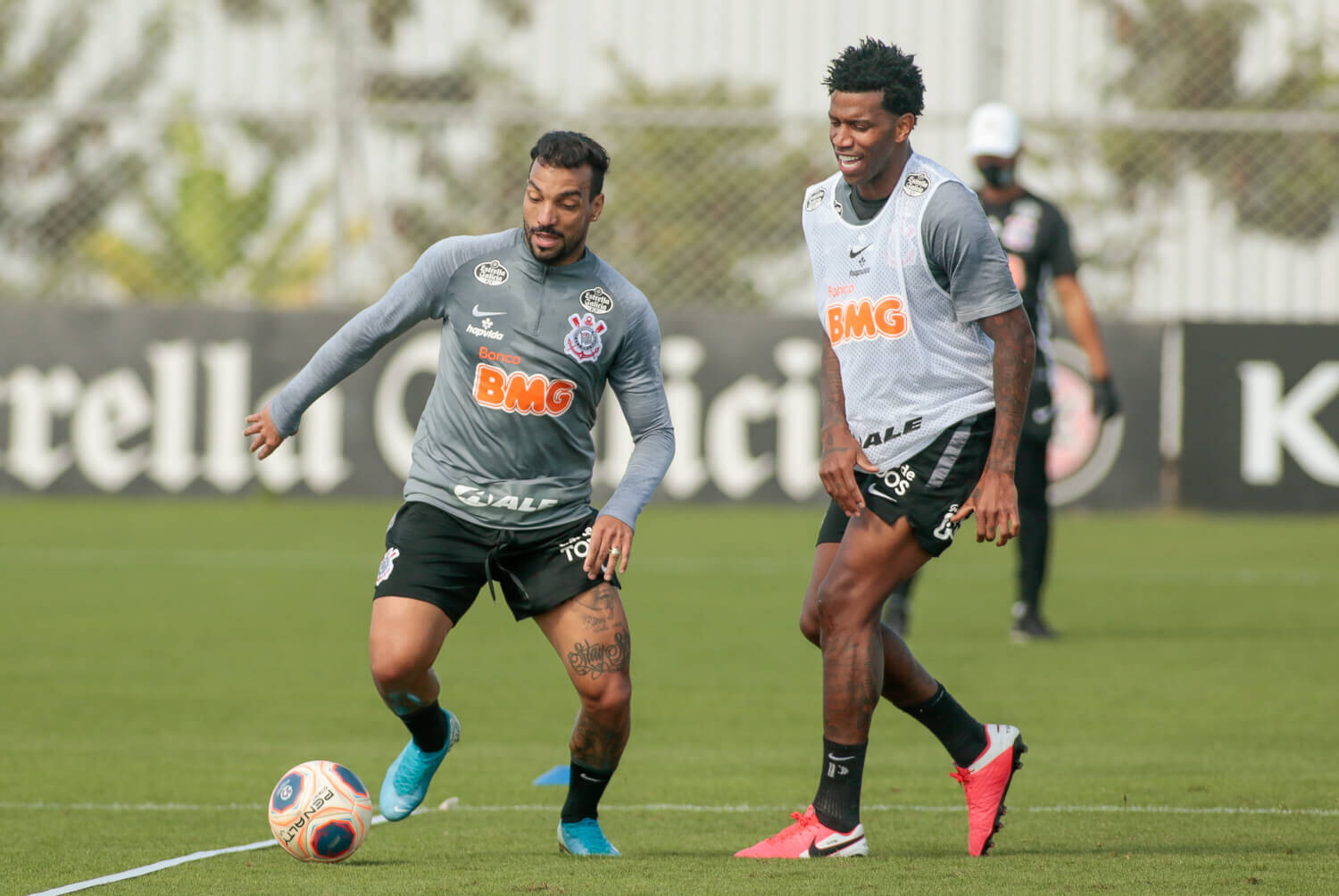 Corinthians treina no CT. Foto: Rodrigo Coca/Agência Corinthians