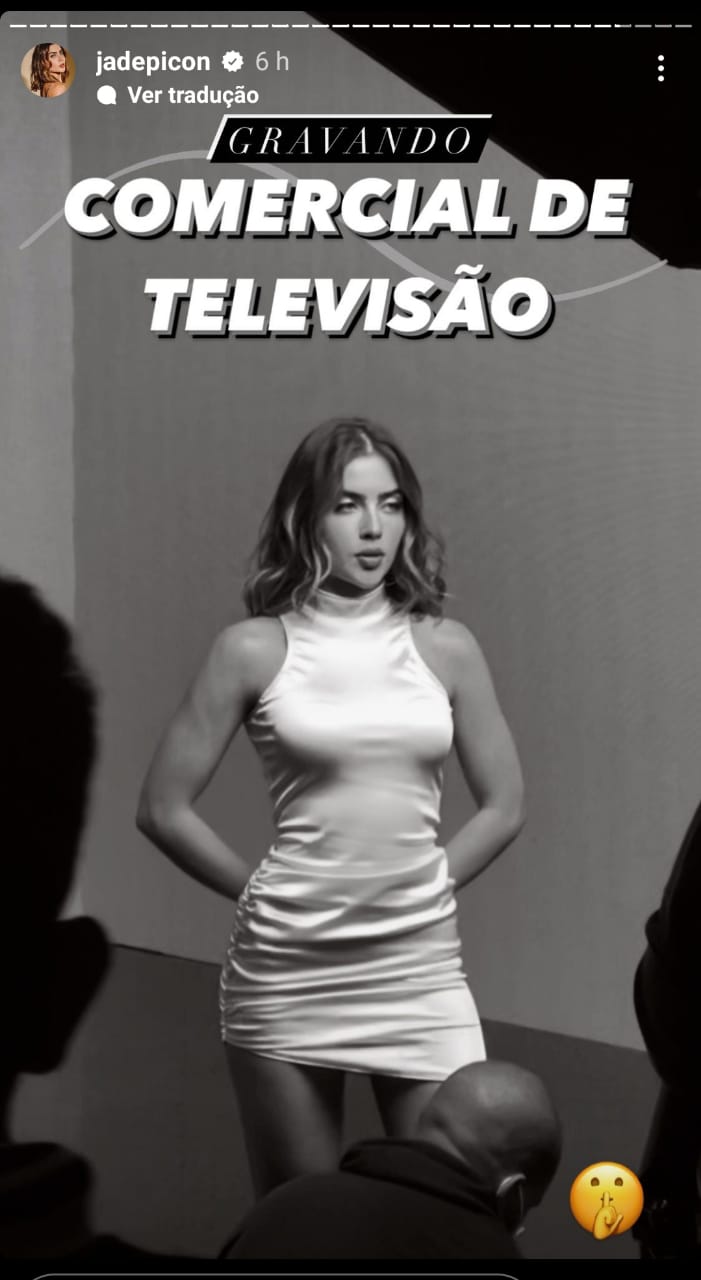 A influenciadora veio para São Paulo gravar um comercial. Foto: Instagram/Reprodução