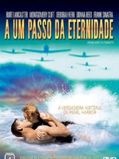 14º lugar - A Um Passo Da Eternidade - Direção: Fred Zinnemann - Ano do Oscar: 1954 - 8 Oscars em 13 indicações. Reprodução: Flipar