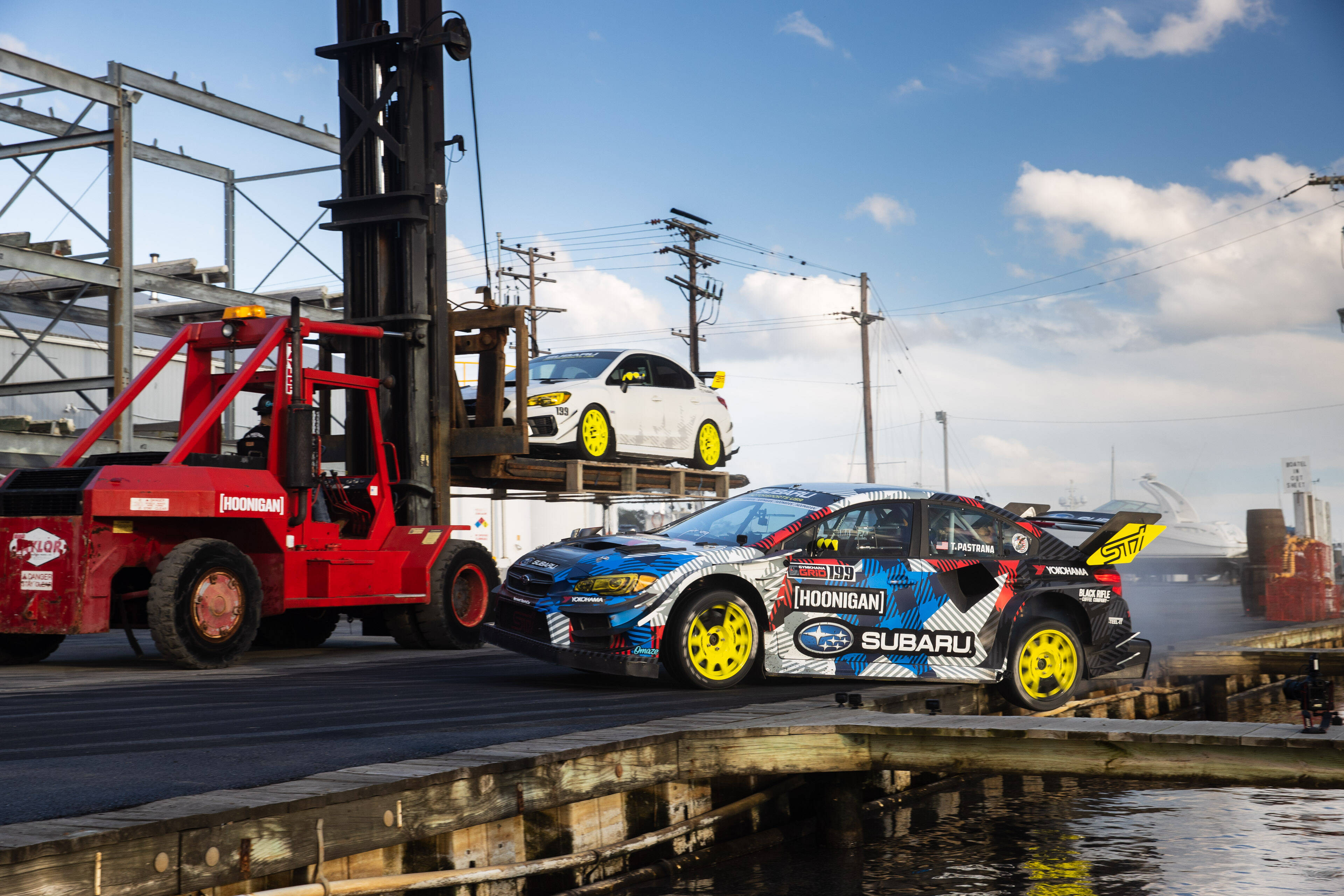 Subaru WRX STI no vídeo Gymkhana 2020. Foto: Divulgação