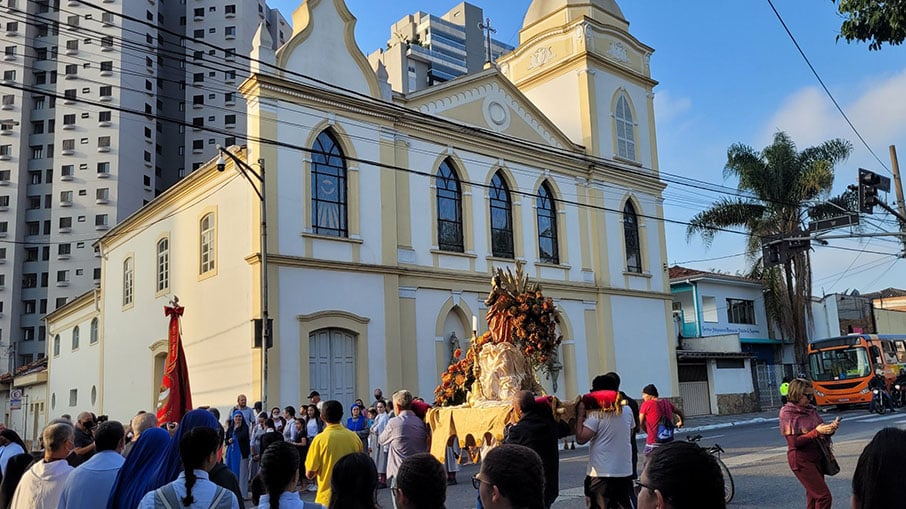 atedral de Sant'Ana, em Mogi das Cruzes/SP. Foto: Dora Santos