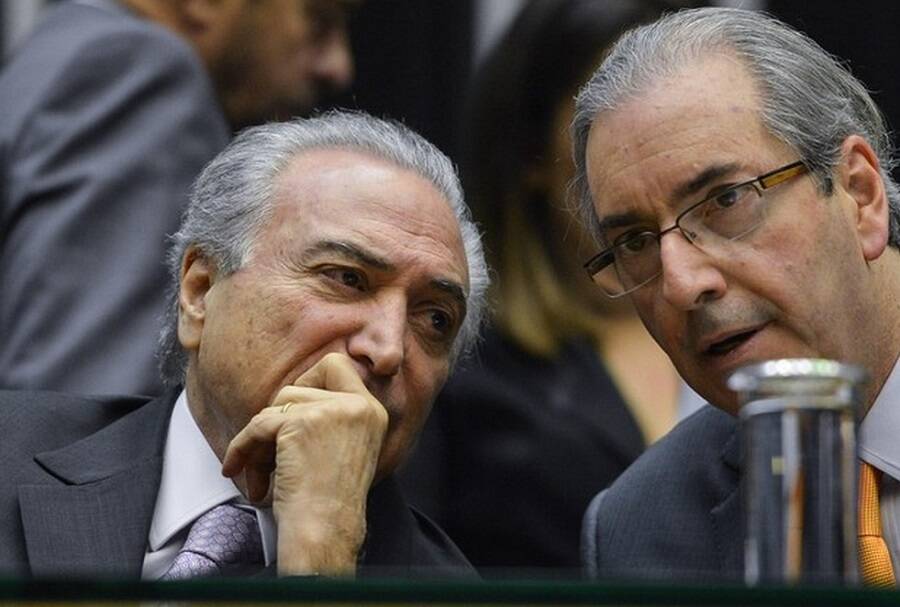 Ex-presidente Michel Temer e ex-deputado Eduardo Cunha. Foto: Marcello Casal/Agência Brasil