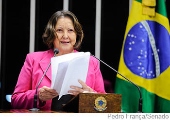 Senadora Maria do Carmo Alves (DEM-SE) . Foto: Pedro França/ Agência Senado