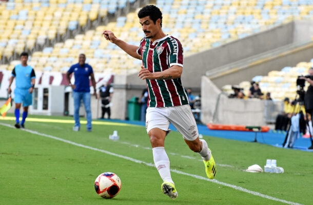 Três títulos: Egídio (lateral do Tombense) - Flamengo (2006), Palmeiras (2015) e Cruzeiro (2018). - Foto: Mailson Santana/Fluminense FC