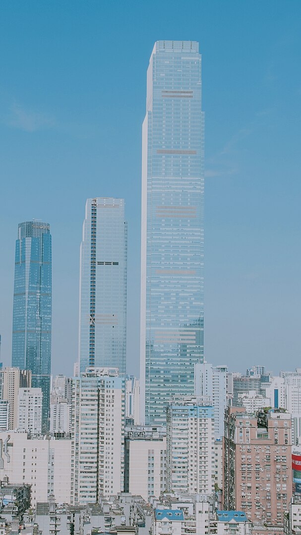 Changsha IFS Tower T1 - Localizado em Changsha, Hunan, na China. Tem 452,1 metros. Aberto em 2018.  Reprodução: Flipar