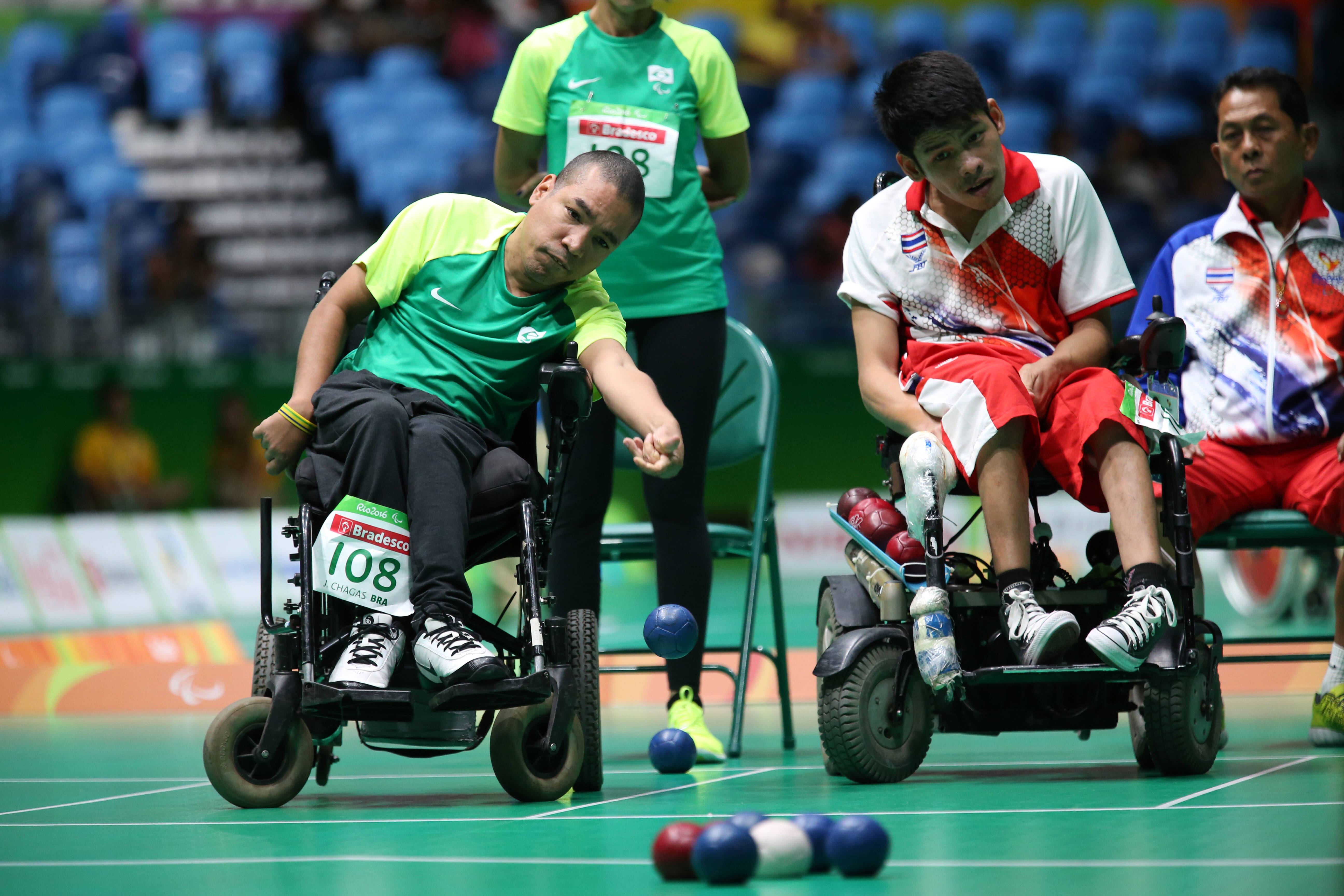 Bocha, a modalidade mais carismática e inclusiva dos Jogos Rio 2016. Foto: CPB oficial