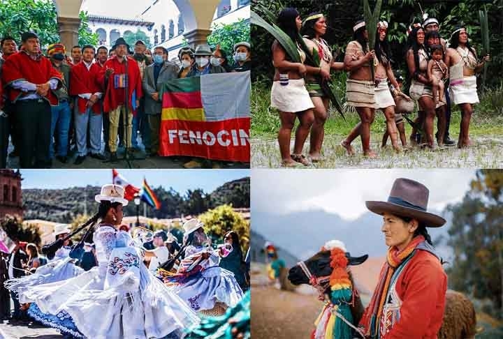 Equador: Indígenas representam cerca de 25% da população, com grupos como os Kichwa, Shuar e Huaorani. Eles têm uma longa história de luta pelos direitos à terra e contra a exploração de petróleo na Amazônia. As comunidades indígenas desempenham um papel crucial na política ambiental do país.
 Reprodução: Flipar