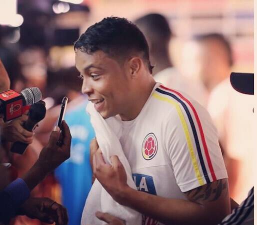 Jogador colombiano Muriel. Foto: Instagram