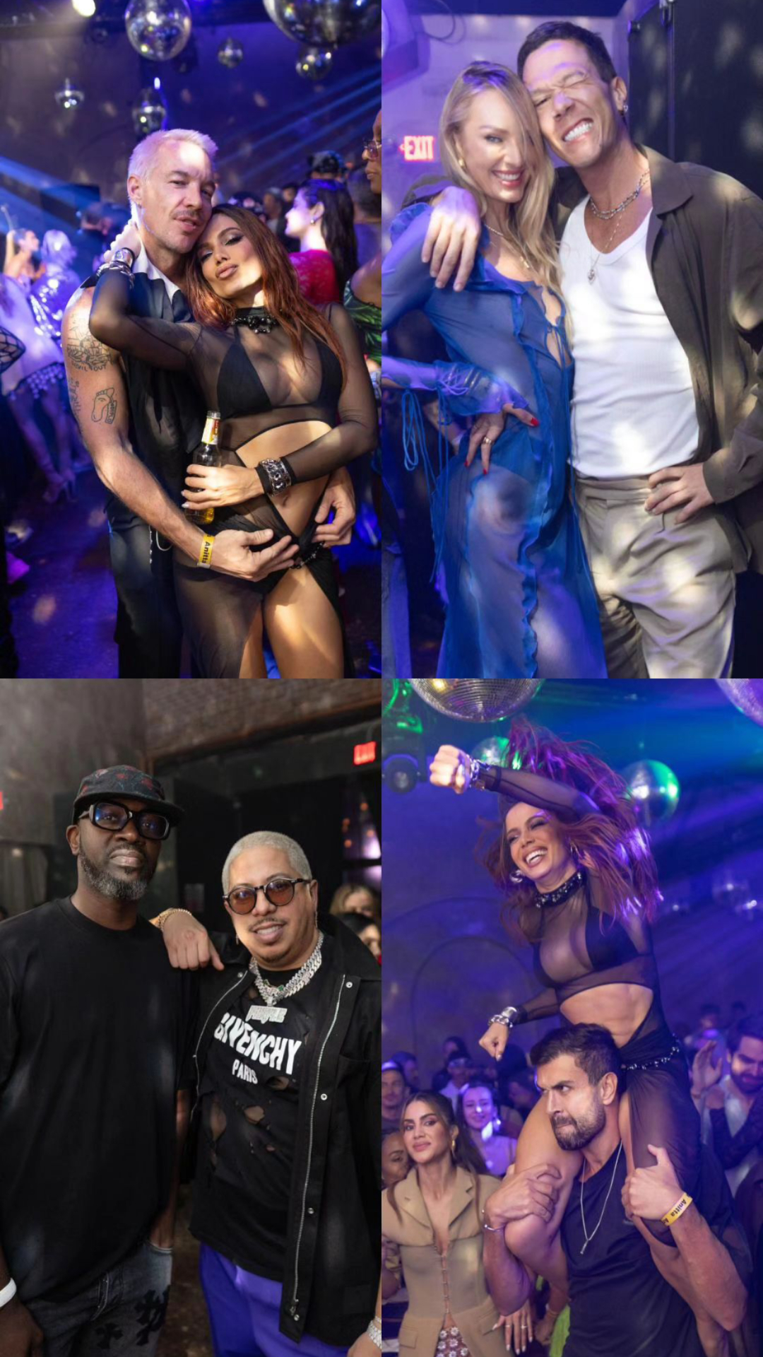 Anitta abre álbum de fotos inéditas do aniversário; veja convidados famosos Reprodução/Instagram