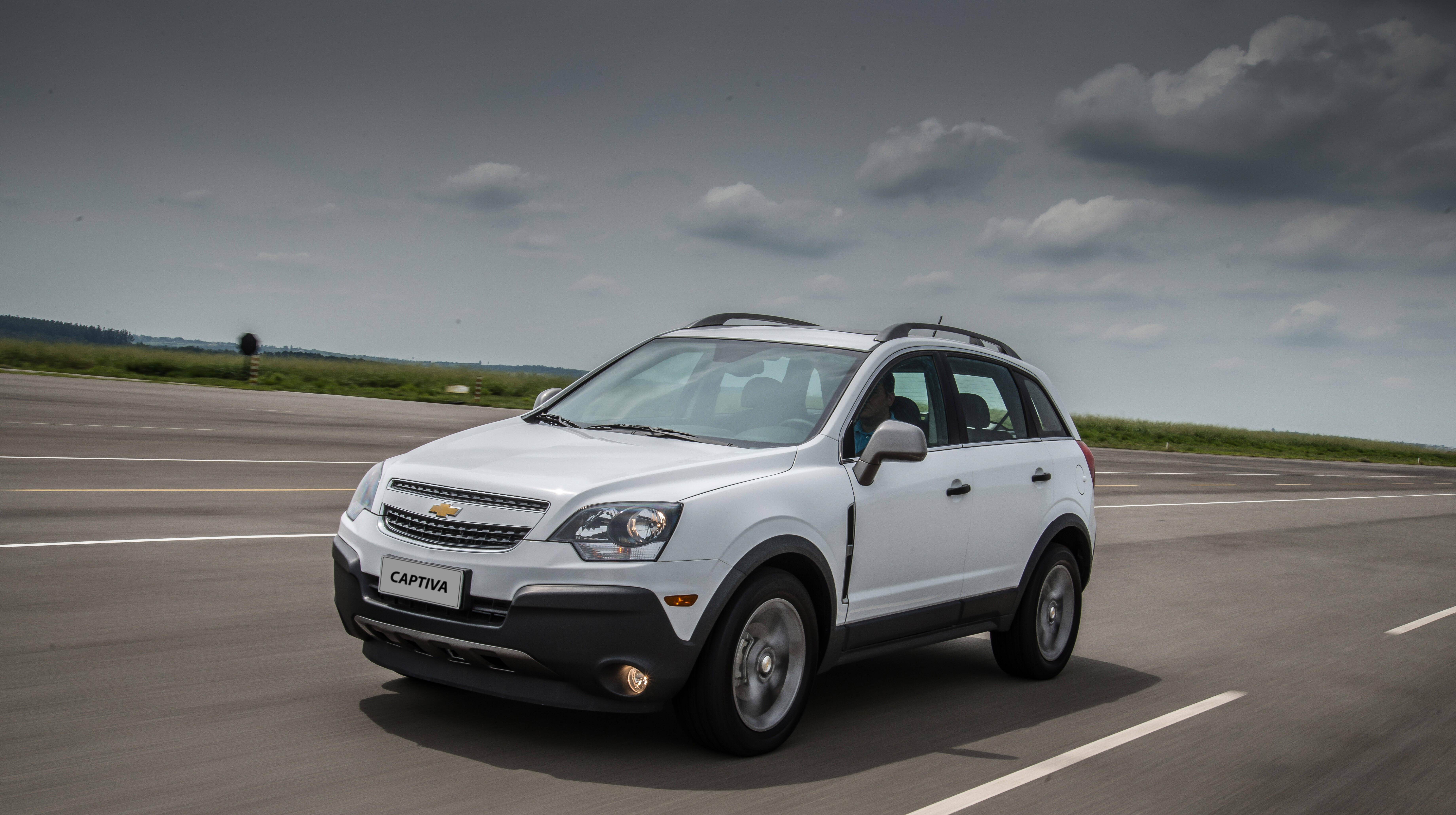 Chevrolet Captiva 2016. Foto: Divulgação