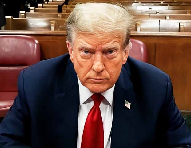 Fotos recentes de Donald Trump em eventos em Washington chamaram novamente atenção para a aparência das mãos do presidente dos Estados Unidos.
 Reprodução: Flipar