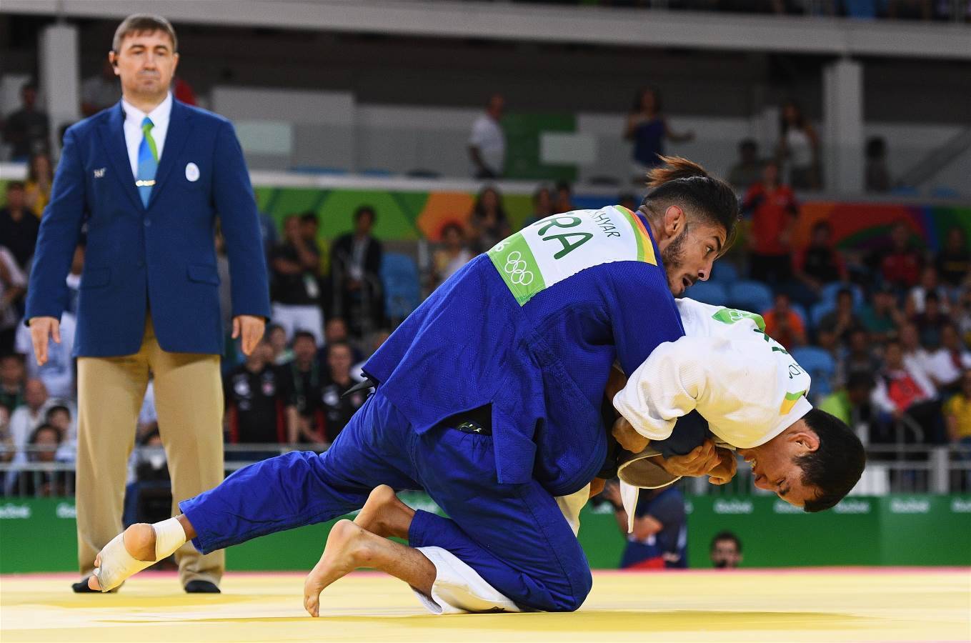 Felipe Kitadai venceu francês no último segunda na estreia. Foto: Divulgação/Rio 2016