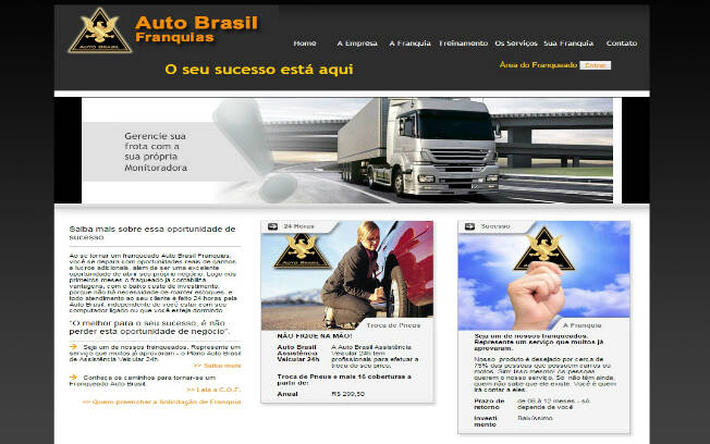 A Auto Brasil é uma franquia que comercializa rastreadores e bloqueadores automotivos, além de assistência veicular 24h - Valor de investimento: entre R$ 5,2 mil e R$ 7,5 mil. Foto: Divulgação