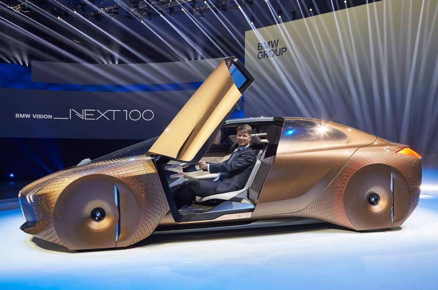 BMW Vision Next 100. Foto: Divulgação