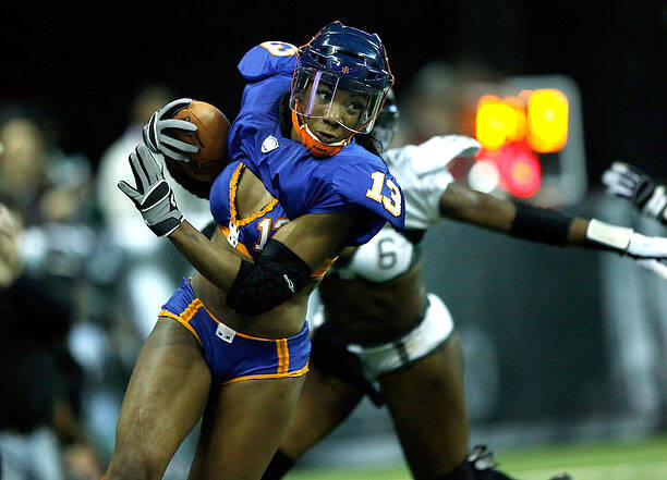 Legends Football League, o futebol americano onde as mulheres usam lingerie. Foto: Divulgação