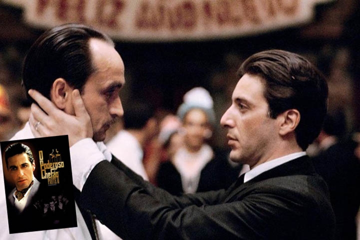 O filme foi indicado a 11 Oscars e venceu três, além de ter marcado a ascensão de um ainda jovem Al Pacino. Reprodução: Flipar