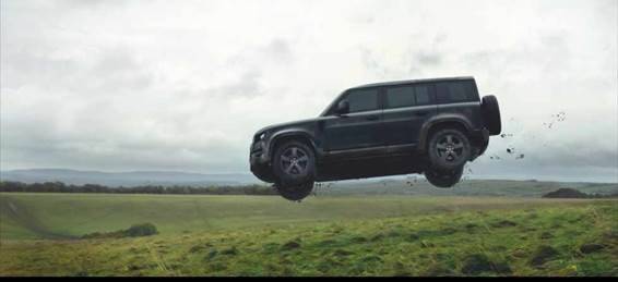 Novo Land Rover Defender e Defender V8 (“007: Sem Tempo Para Morrer”). Foto: Divulgação