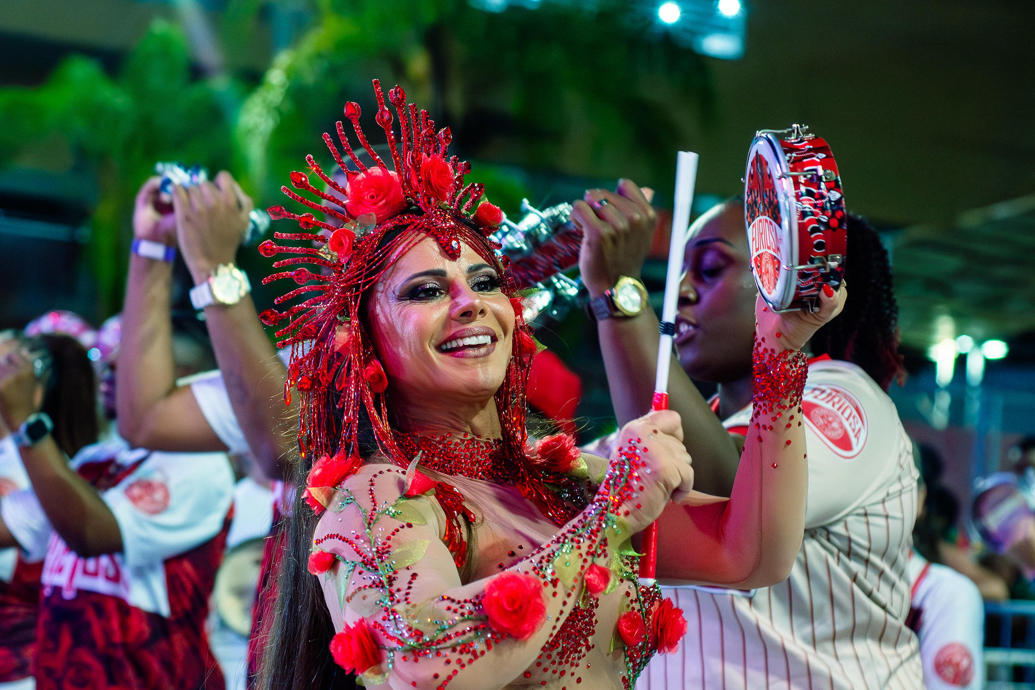 Rainha de Bateria do Salgueiro, Viviane Araújo. Foto: Divulgação / Liesa Rio Carnaval 2026