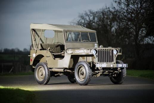 Willys Jeep 1942. Foto: Reprodução