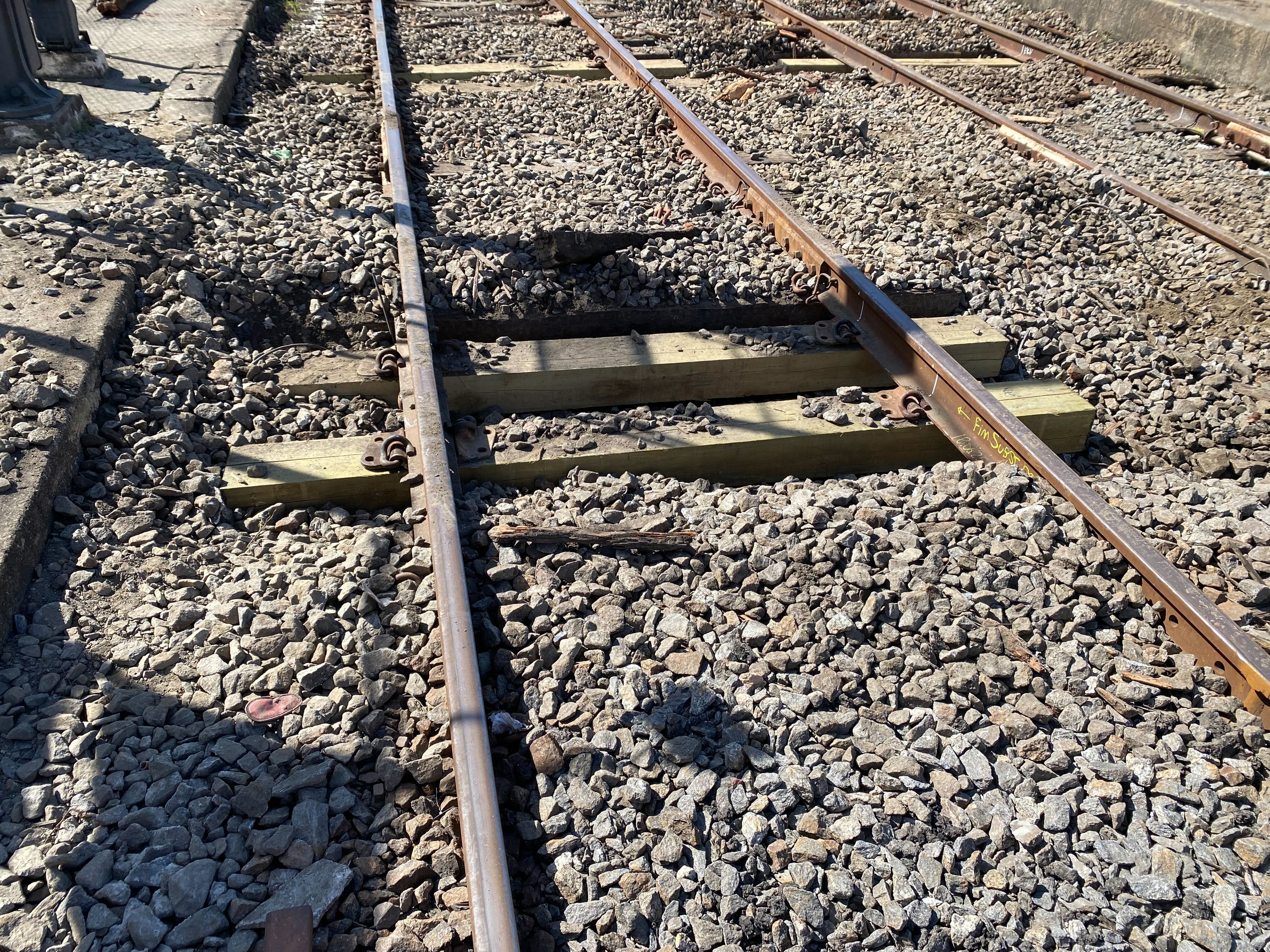 Dormentes. Foto: Foto: Daniel Leite Andrade/ Portal iG