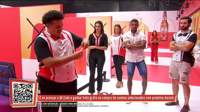 BBB 24: Lucas Buda vence a prova do líder; veja dinâmica da semana Reprodução/Globo