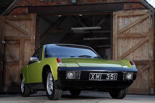 Porsche 914 1972. Foto: Reprodução