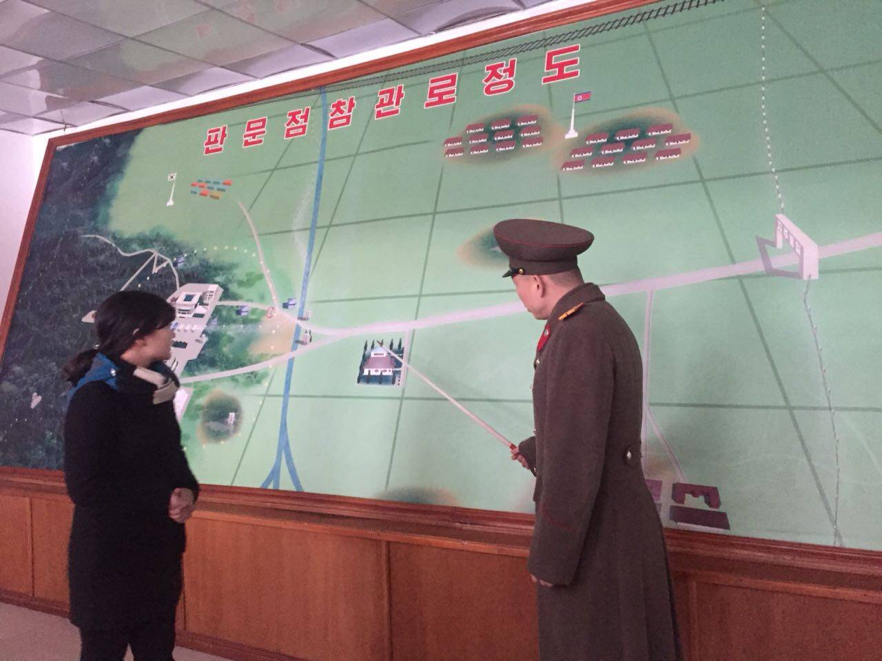 Imagens da viagem de João e da companheira, que foram fazer turismo na Coreia do Norte. Foto: Acervo pessoal