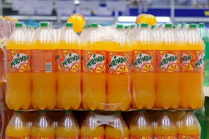 Mirinda - Refrigerante de laranja produzido pela companhia PepsiCo, foi produzido no Brasil entre 1996 e 1998. 
 Reprodução: Flipar