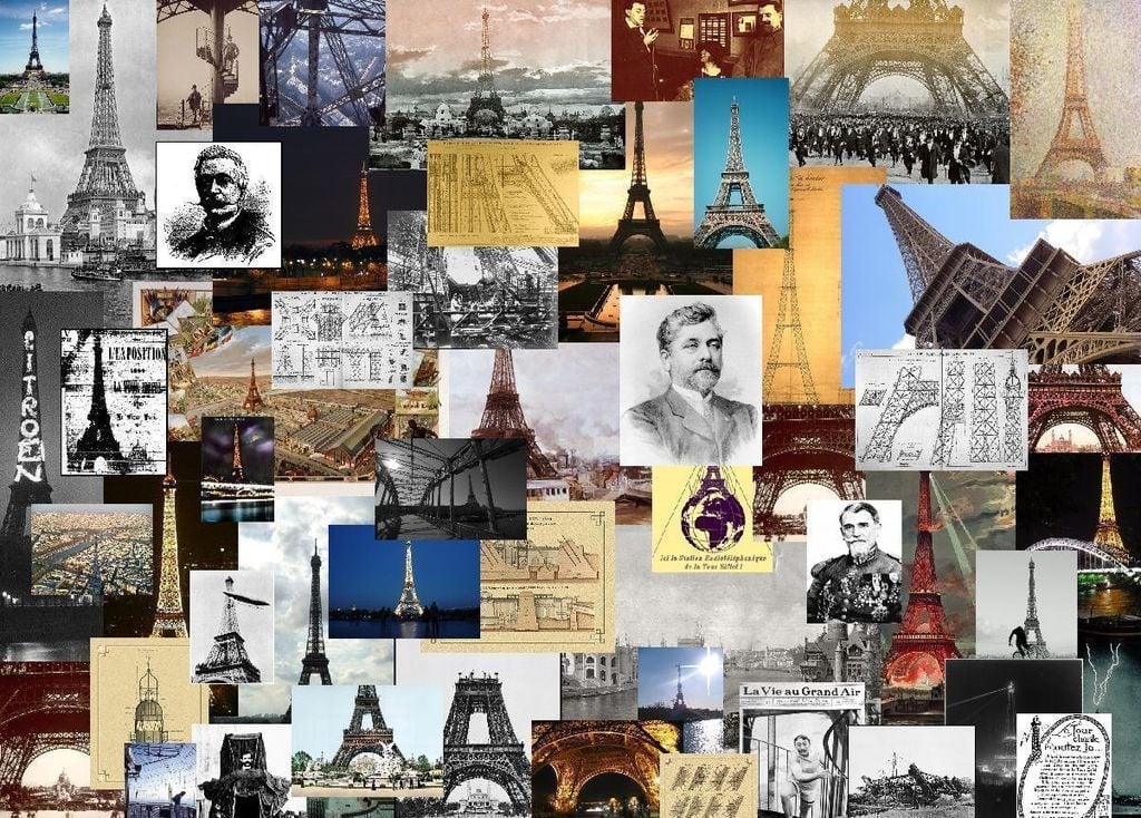 No dia 6 de maio de 1889, a Torre Eiffel foi aberta ao público pela primeira vez, em Paris. Já são 135 anos de imponência na capital francesa.  Reprodução: Flipar