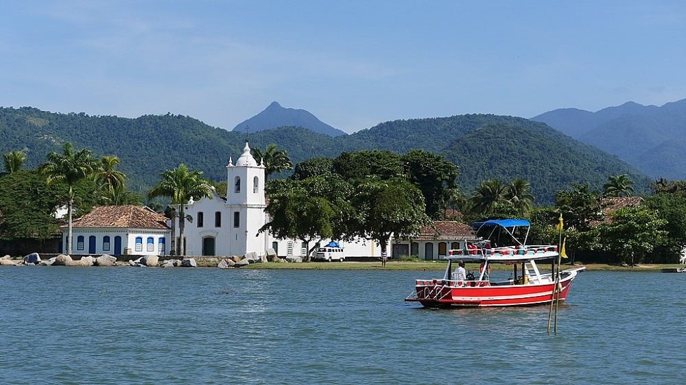 A cidade faz parte do Sítio Misto Paraty e Ilha Grande, reconhecido como Patrimônio Mundial pela Unesco, pela união de cultura e biodiversidade. Reprodução: Flipar
