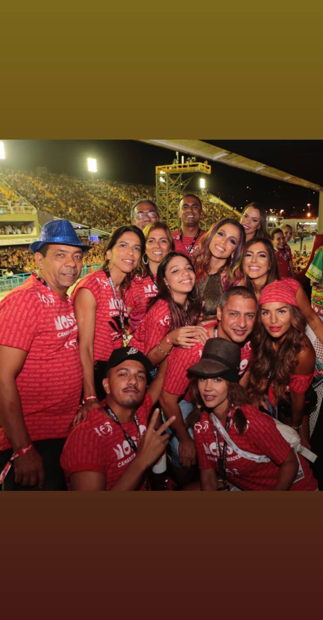 Famosos agitam os bastidores do Carnaval 2020. Foto: Reprodução Instagram