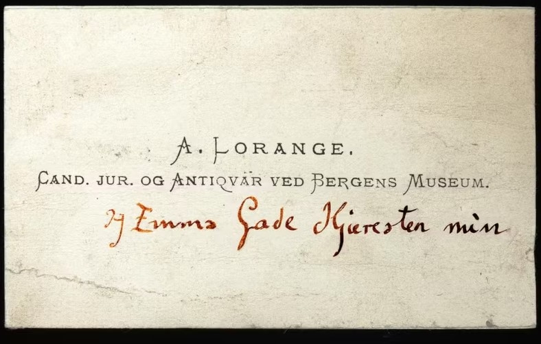 O texto traz detalhes do processo de escavação do sítio viking, com data, conteúdo e objetivo. “O monte é construído sobre homens caídos. Eles foram enterrados em seu navio com suas armas”, diz trecho do comunicado. A garrafa abrigava ainda cinco moedas, que estavam embrulhadas em um papel, e um cartão de visitas de Lorange com uma declaração de amor para a namorada e futura esposa Emma Gade escrita no alfabeto rúnico. 
 Reprodução: Flipar