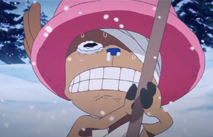 Personagem: Tony Tony Chopper, anime: One Piece - Muitos olham para Tony Tony Chopper e o consideram apenas um animal de estimação chorão dos Piratas do Chapéu, porém não podemos esquecer que ele é fundamental para o grupo principal do anime por causa de suas habilidades médicas.  Reprodução: Flipar