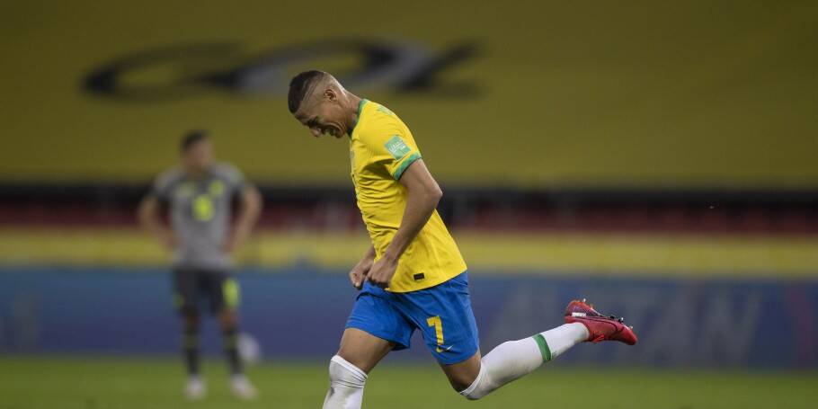 Brasil x Equador. Foto: Lucas Figueiredo / CBF