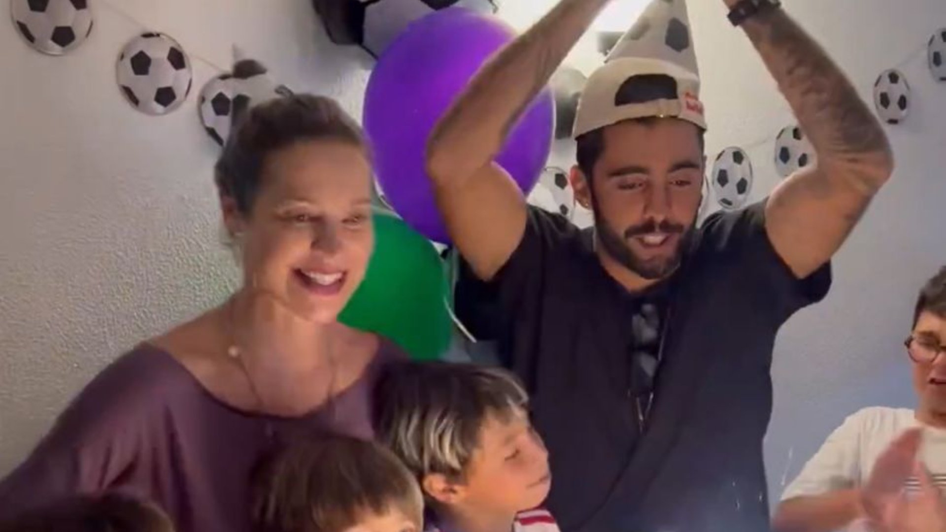 Luana Piovani e Pedro Scooby celebram juntos o aniversário do filho mais velho, Dom Reprodução/Instagram