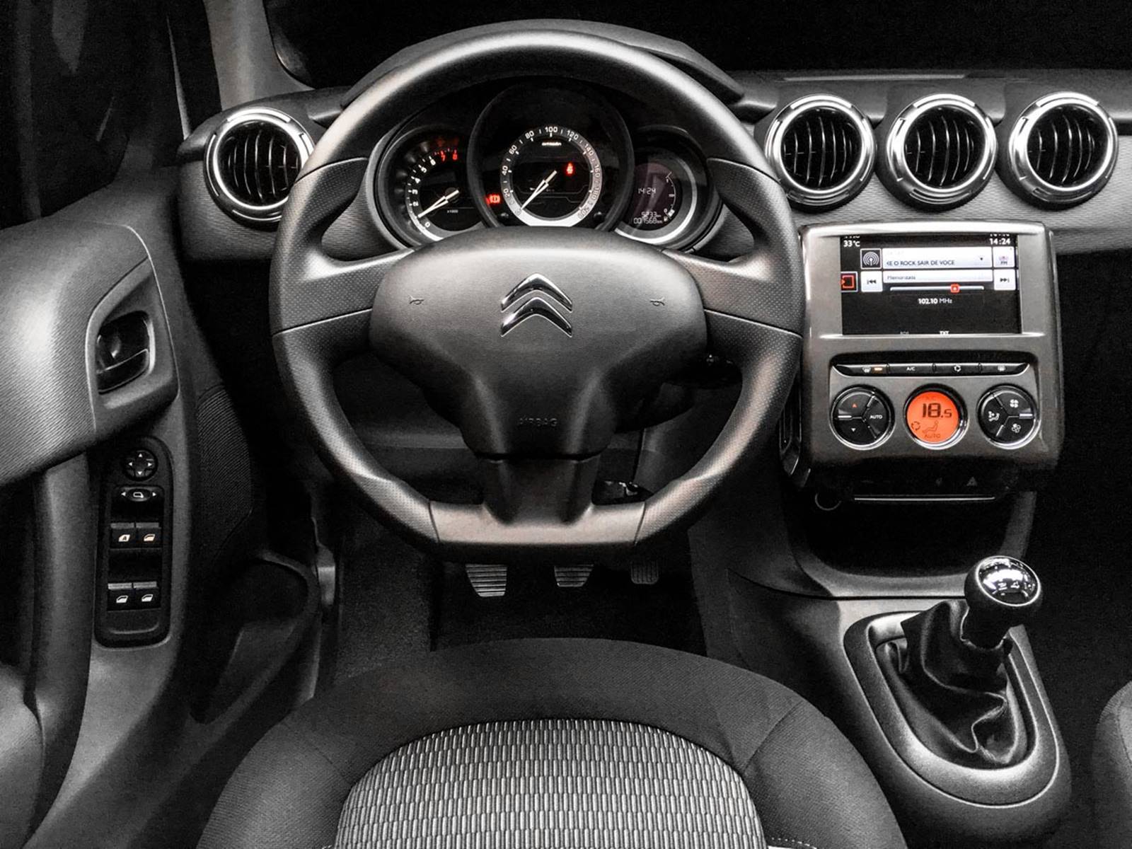 Citroën C3 1.2 Pure Flex. Foto: Divulgação